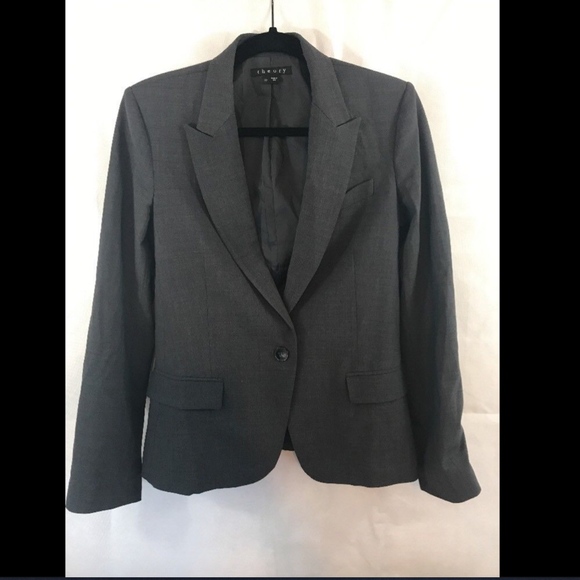 EUC $395 Theory Gabe‎ B. 2 Blaze Urban grey SZ 10 - Picture 2 of 8